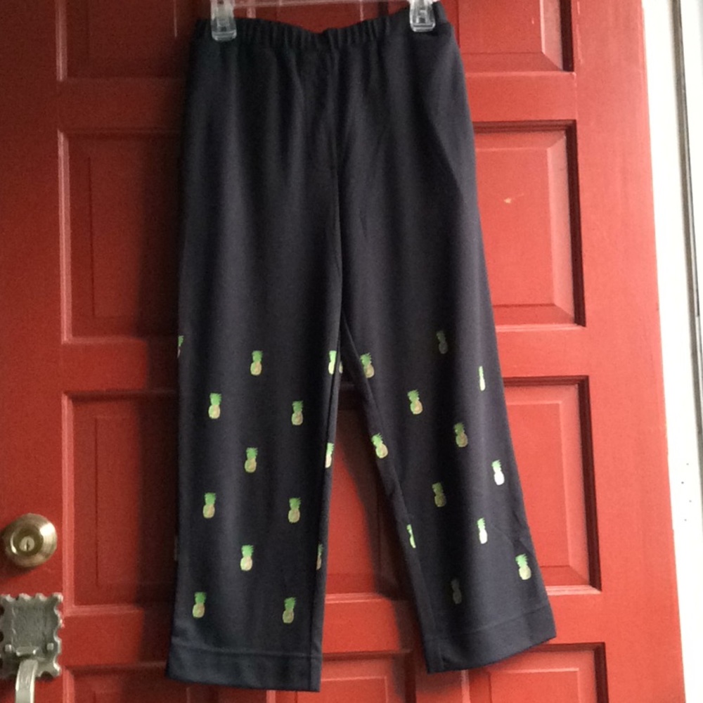 Pineapple Print Casual Pants